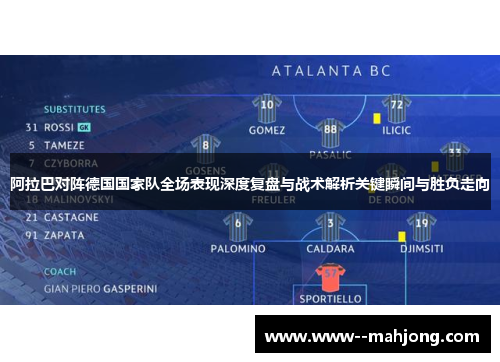 阿拉巴对阵德国国家队全场表现深度复盘与战术解析关键瞬间与胜负走向