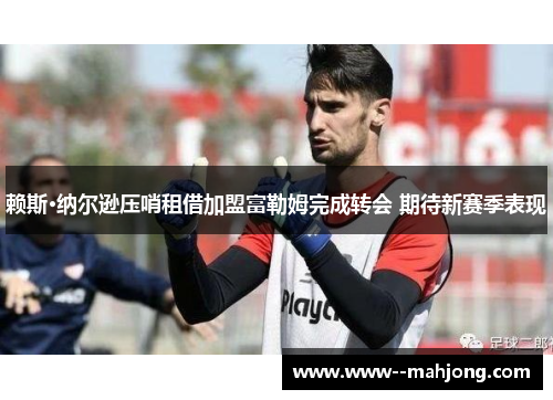 赖斯·纳尔逊压哨租借加盟富勒姆完成转会 期待新赛季表现